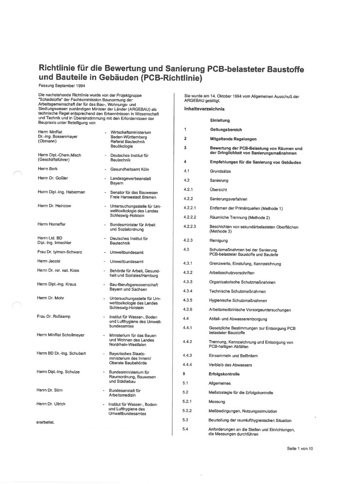 PCB - Richtlinie